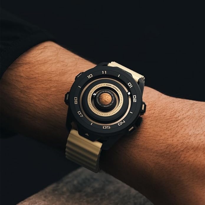 DANIEL GORMAN Gravity Magnetic Levitation Balls Dial Planet Quartz Wristwatch