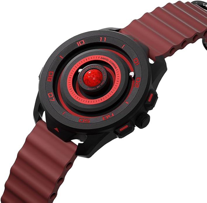 DANIEL GORMAN Gravity Magnetic Levitation Balls Dial Planet Quartz Wristwatch
