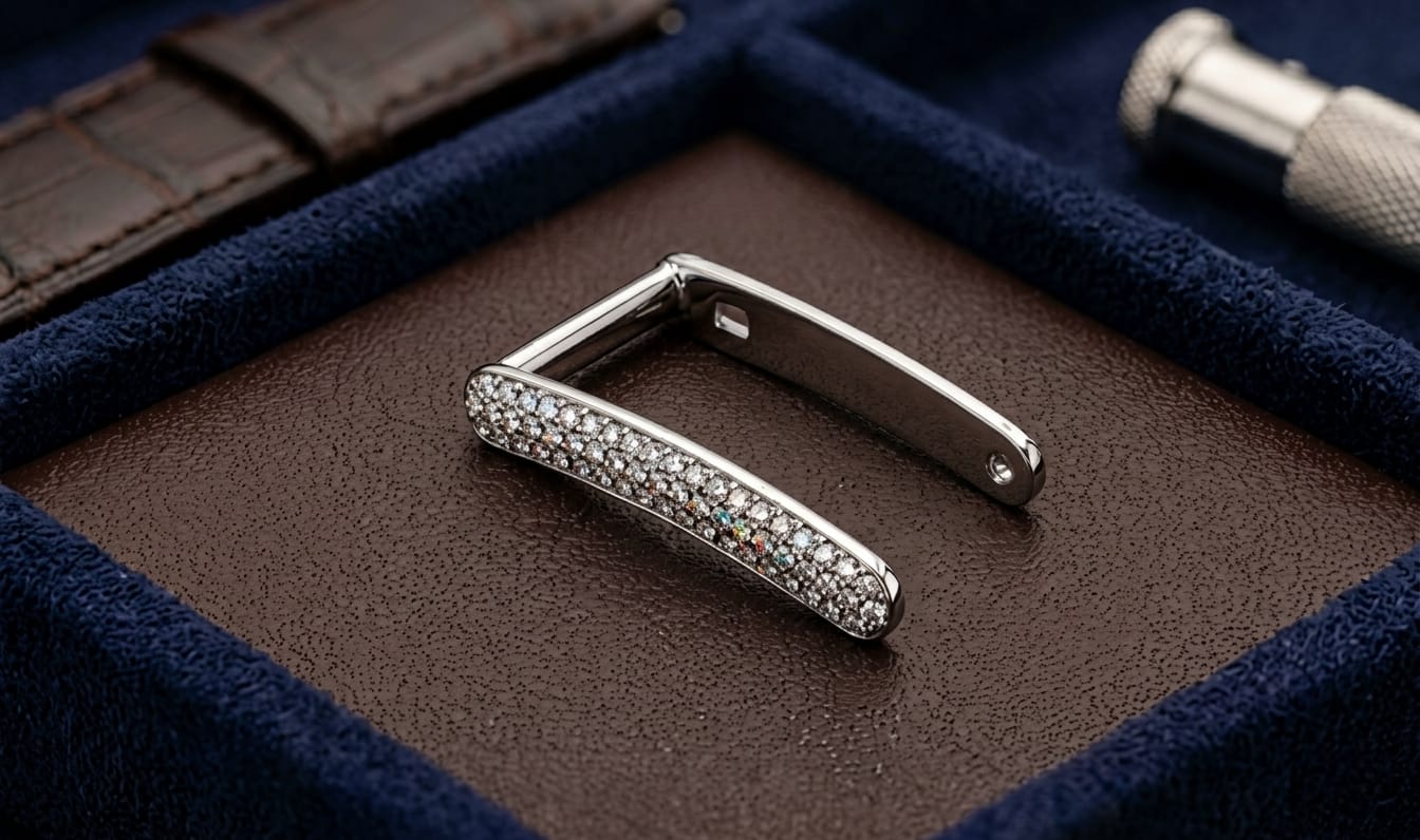 Whoop 5.0 compatible Super nit Lux band with Diamond Buckle  | For One/Peak