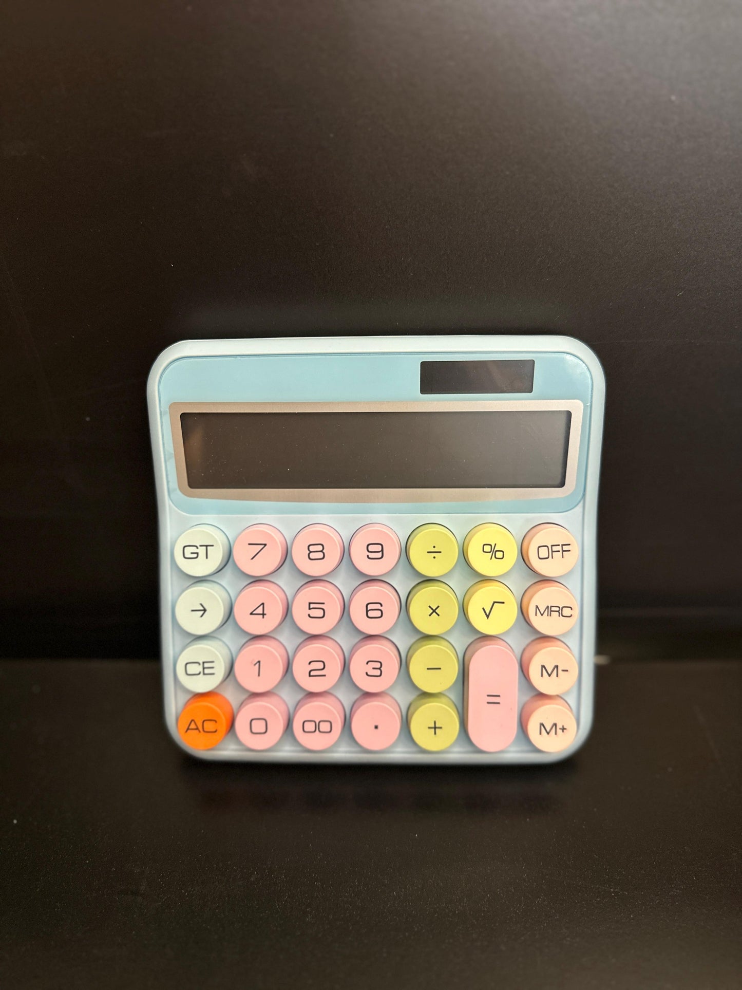 iLifestyle Desktop Calculator - Digital LCD Display Colourful