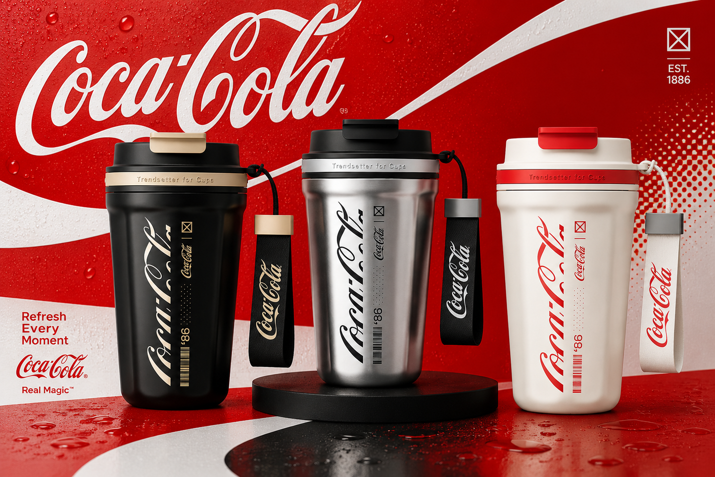 GERM×Coca-Cola Octagon Vacuum Tumbler Pro