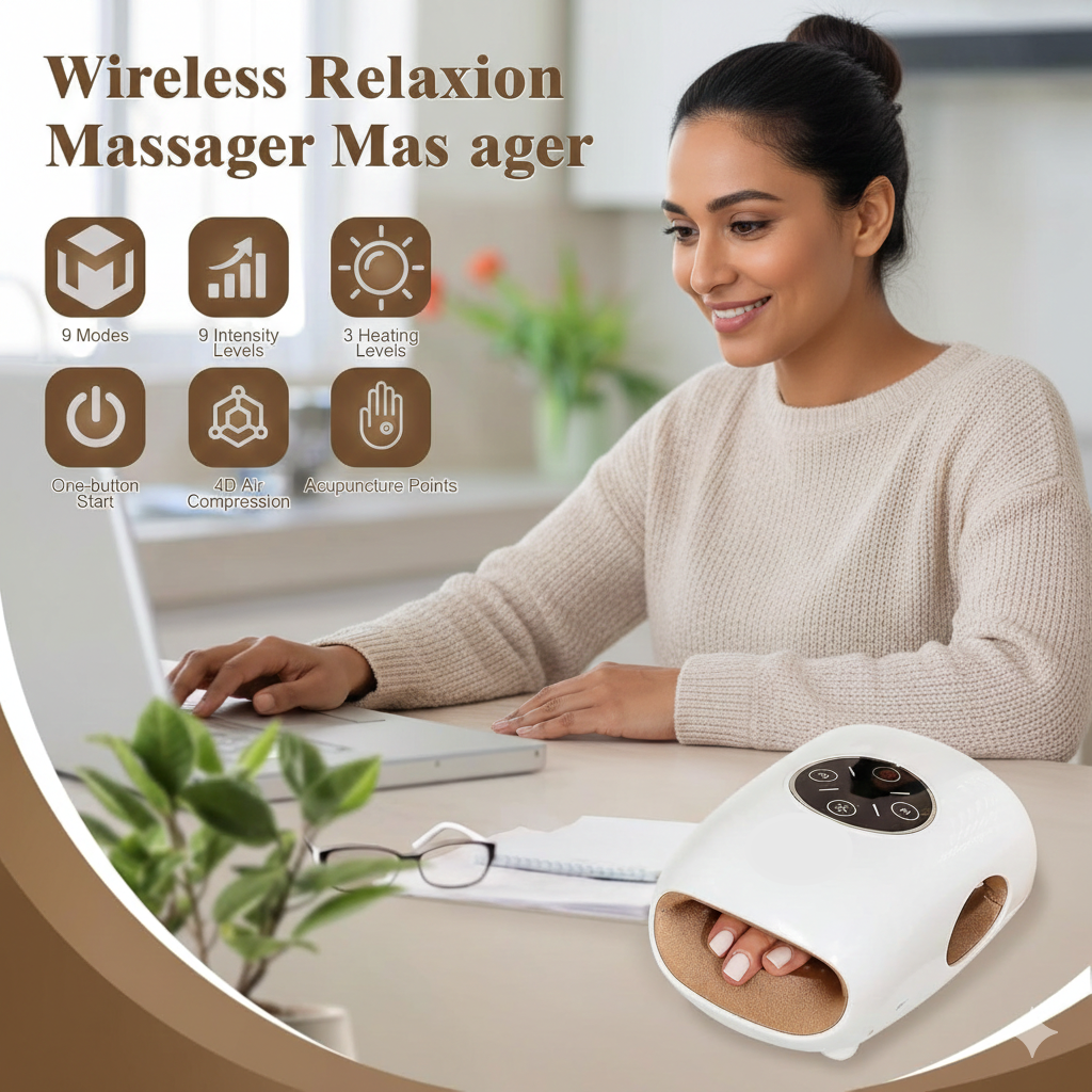 RELAXION HAND MASSAGER BY DIVIURA