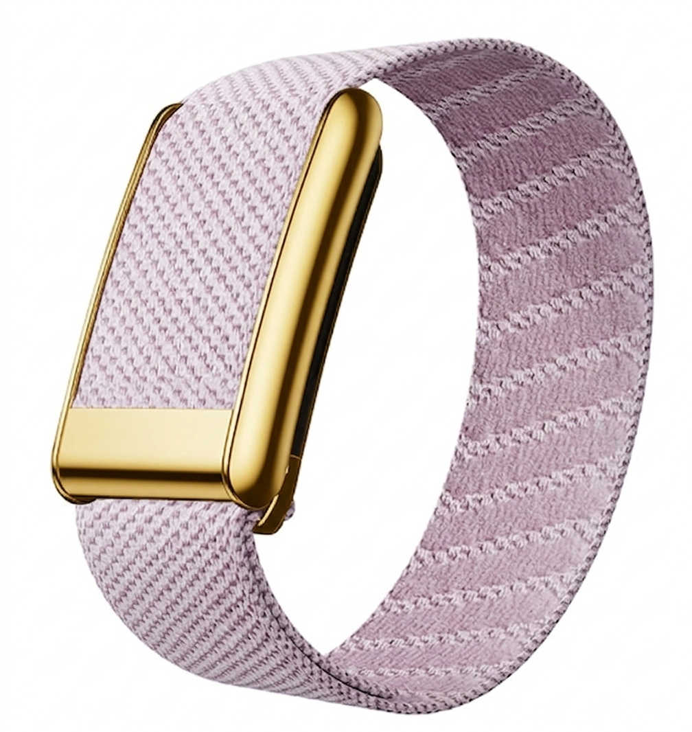 Whoop 5.0 Compatible Super-nit Luxe band with Gold Buckle | For One/Peak/MG Life