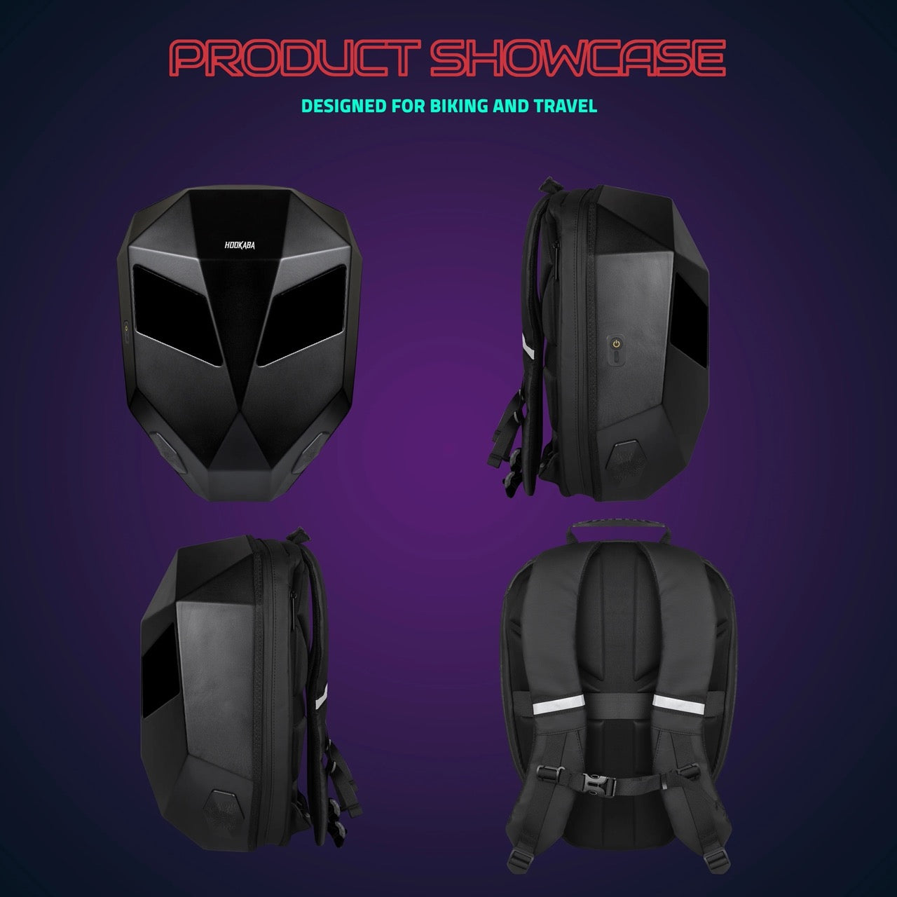 HOOKABA Eye Rover Beat LED Backpack