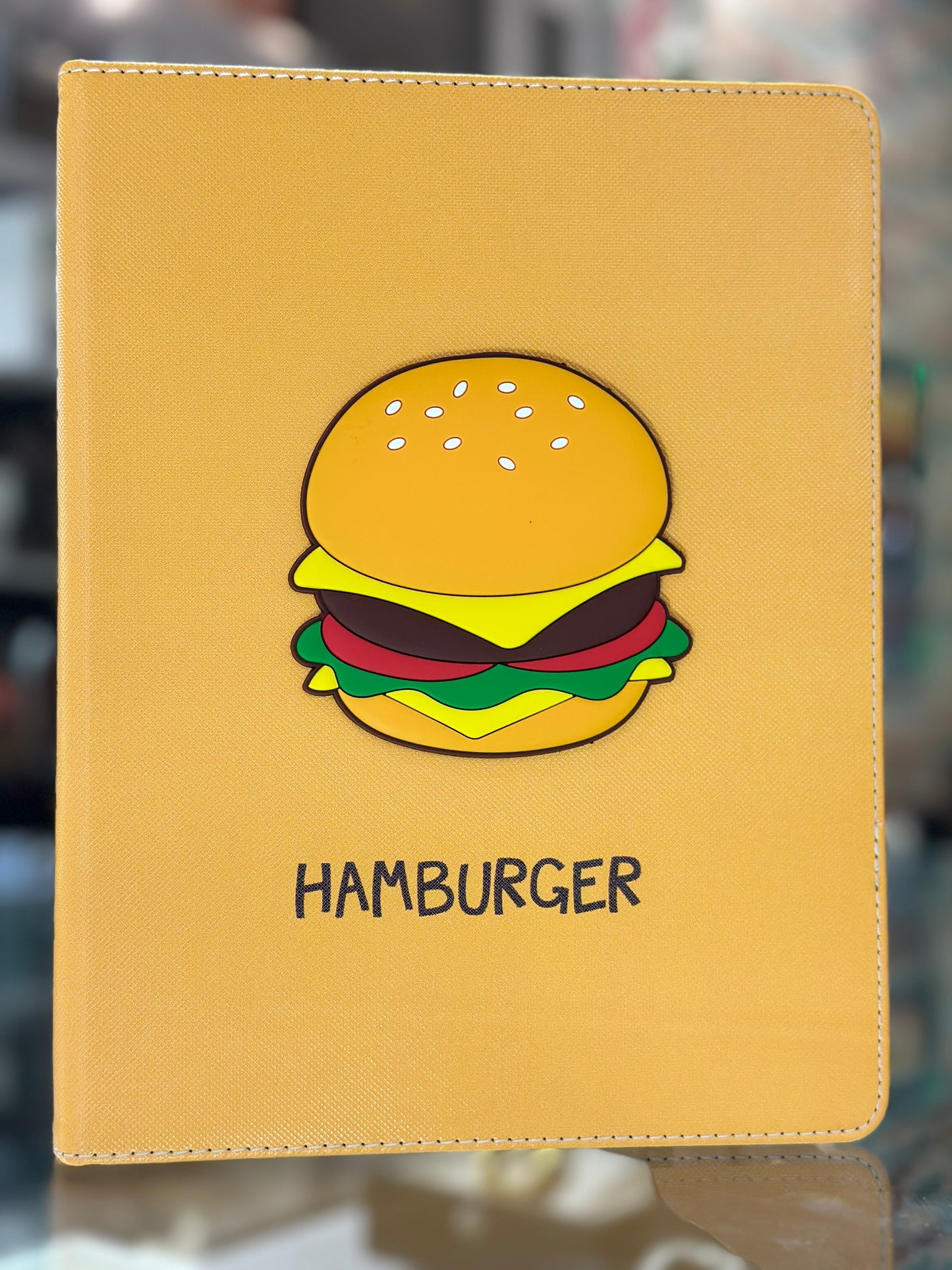 Hamburger PU Leather Case For iPad