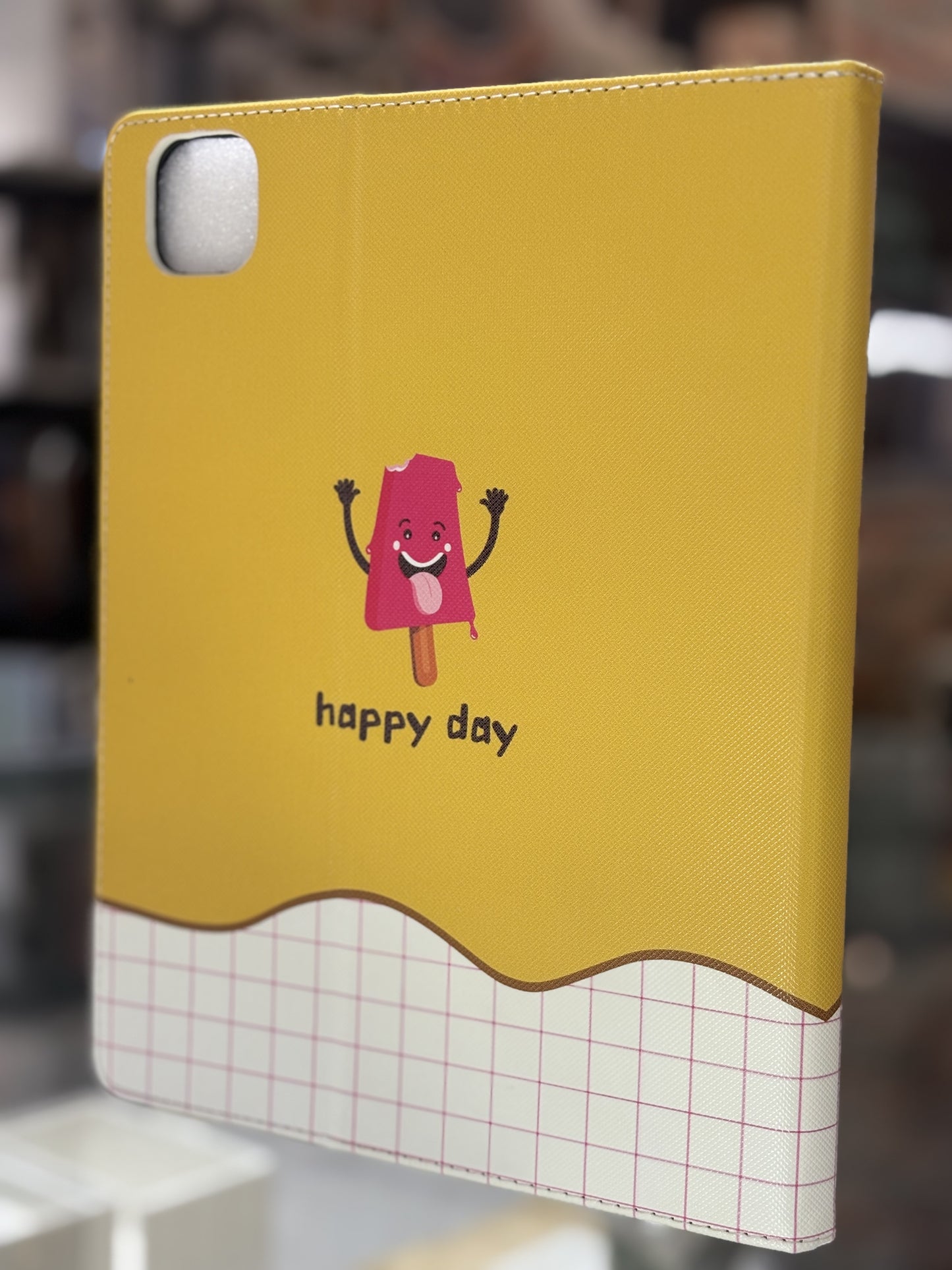 Happy Day PU Leather Case For iPad