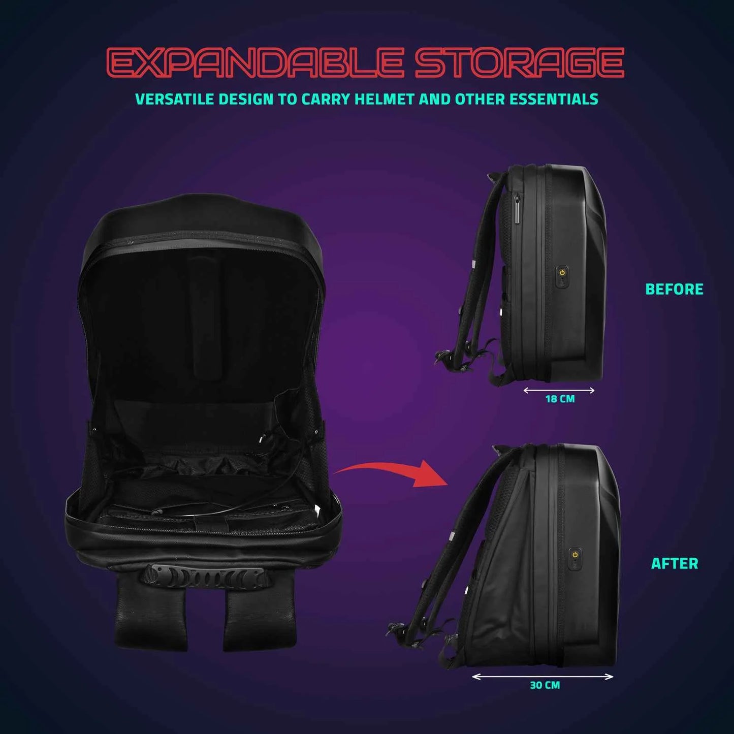 Hookaba Expressa LED Backpack