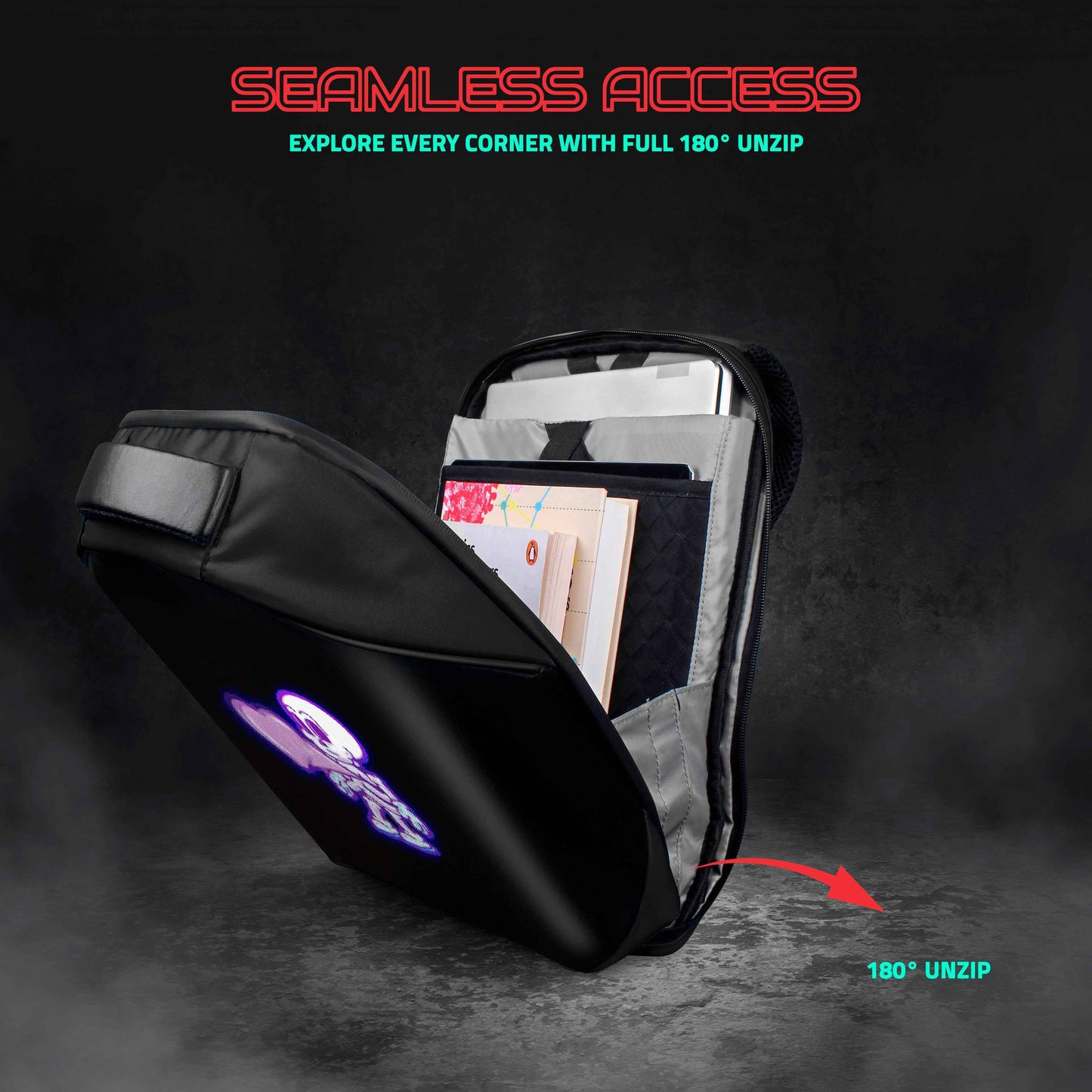 Hookaba Tech Trend LED Backpack