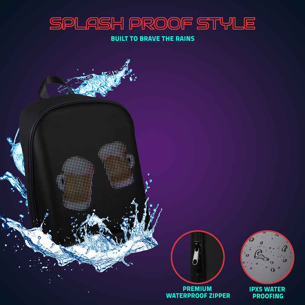 Hookaba Urban Buzz LED Backpack