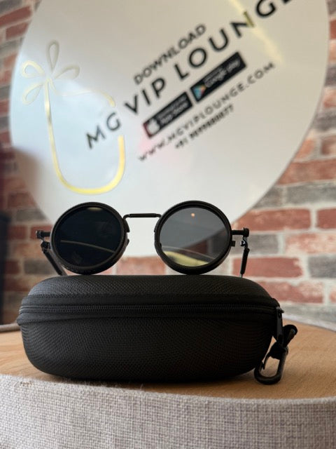 Diviura Rounded Polarized Uv400 Adjustable Tint Glasses | Magic Sunglasses