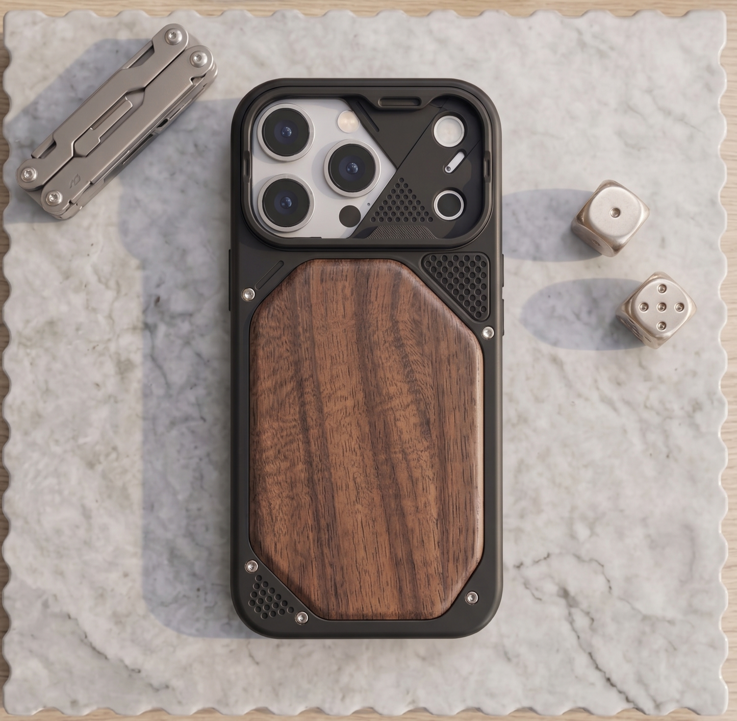 WoodFrame Slim iPhone 17 Pro | iPhone 17 Pro Max Cases
