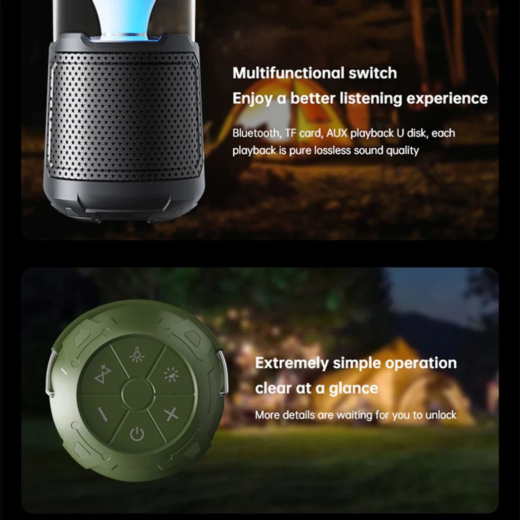 JEEP | PORTABLE BLUETOOTH SPEAKER | JP SC001 BLACK
