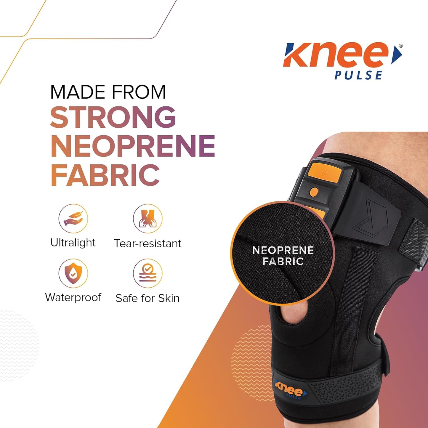 COMPANIO Knee Pulse knee pain relief device - tens technology