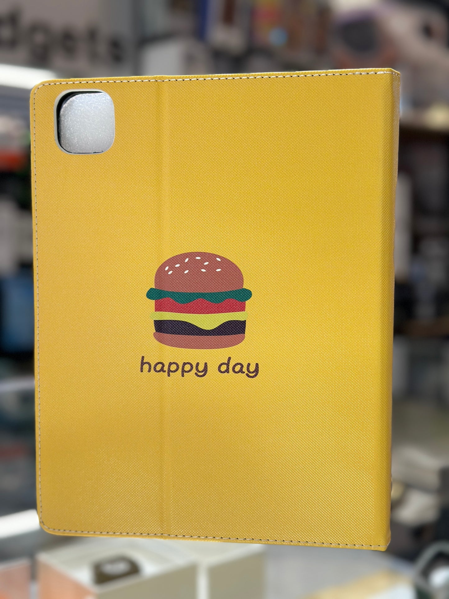 Kitchen Happy day PU Leather Case For iPad