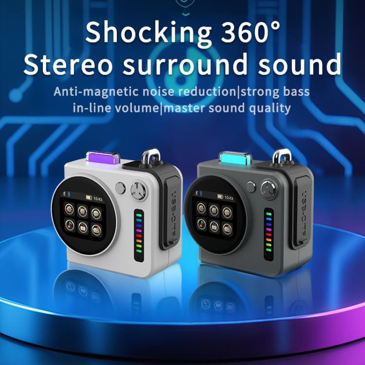 LED Smart Screen Portable Bluetooth Wireless Speaker