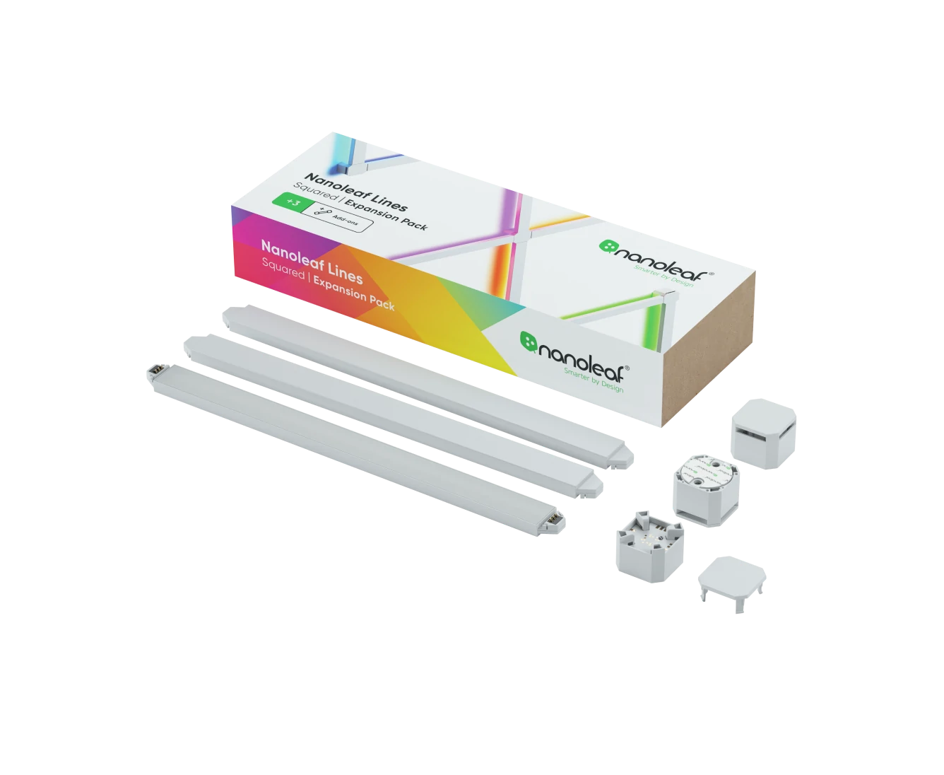 LINES SQUARED - STK - WHITE - 3 PACK EXPANSION KIT