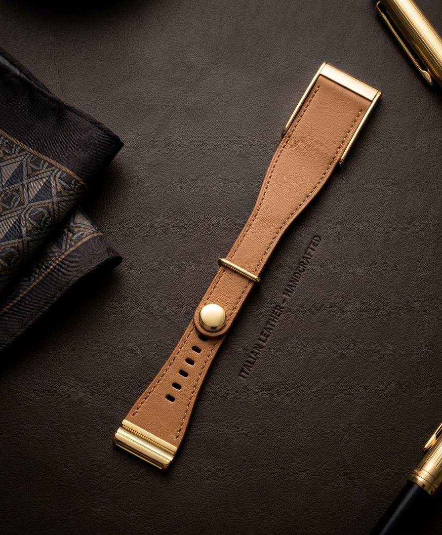 Whoop 5.0 Leather-Finish Compatible Bands for One/Peak/MG Life