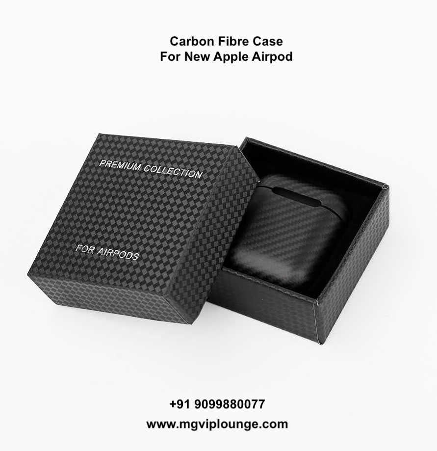 Carbon Fibre Case For New Apple Airpod by Studio-Y