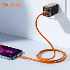 Mcododo Type-C to Lightning Transparent Data Cable