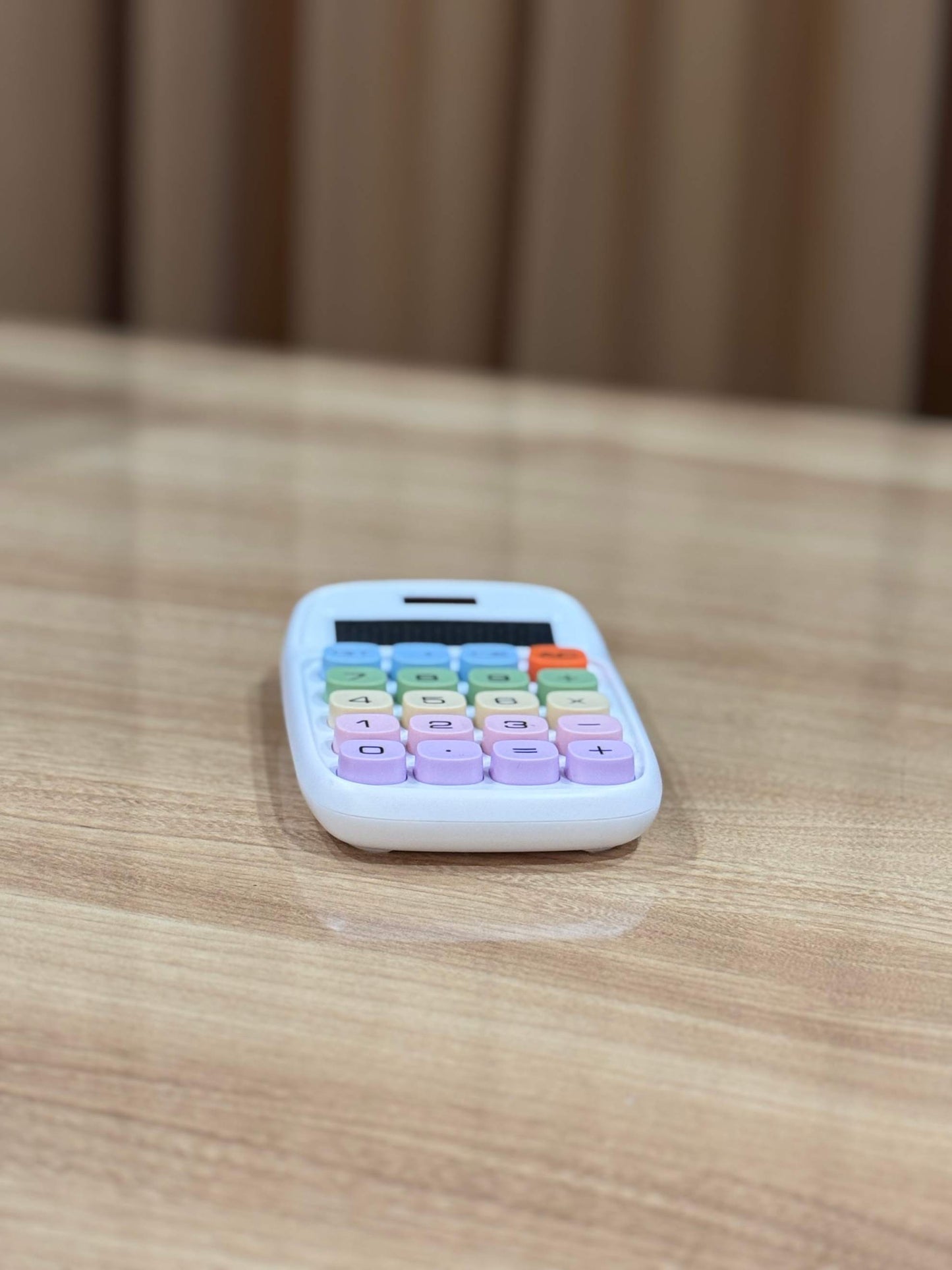 iLifestyle Mechanical Calculator Cute 12 Digit LCD Display Multicolor