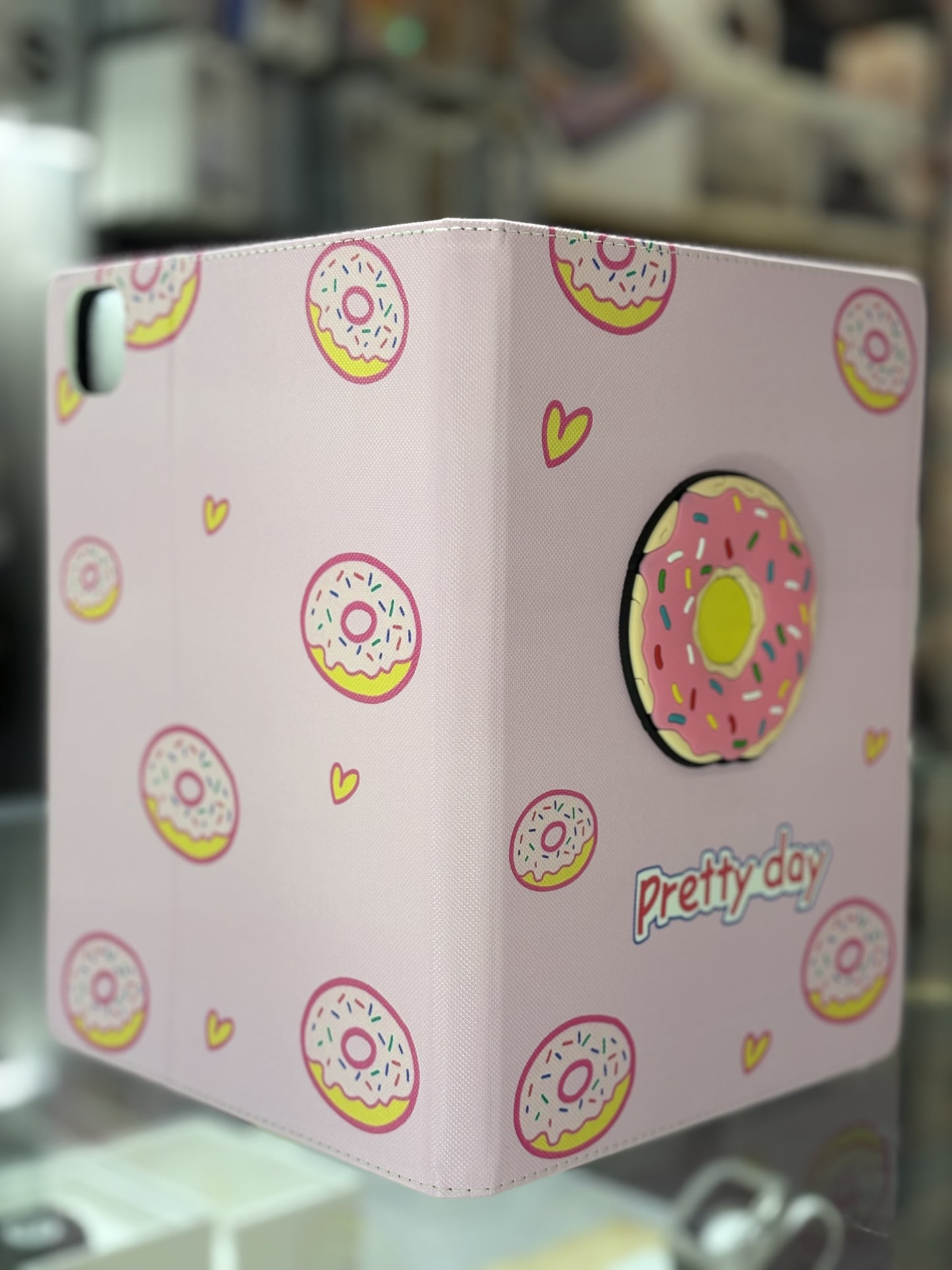Pretty Day PU Leather Case For iPad