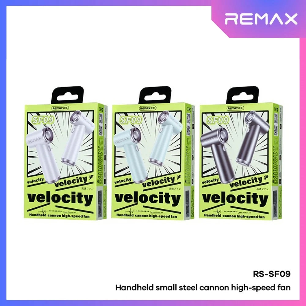 Remax SF09 Velocity Handheld Cannon High-Speed Fan