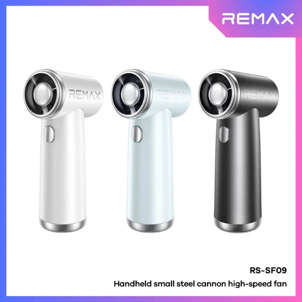 Remax SF09 Velocity Handheld Cannon High-Speed Fan