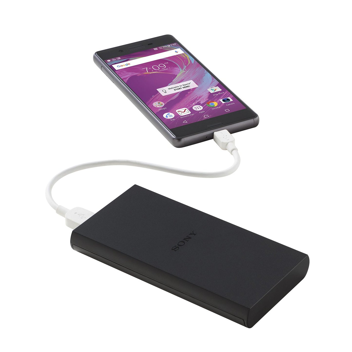 Sony CP-V10B 10000mAH Lithium-Polymer Power Bank (Black)