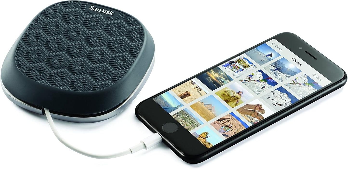 SanDisk iXpand Base for iPhone/iPad Charging and Backup, 64 GB