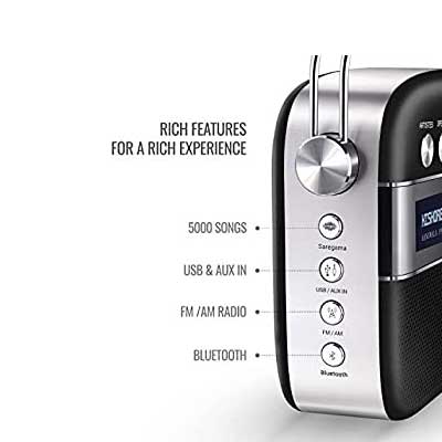 Saregama Carvaan 2.0 - Classic Black
