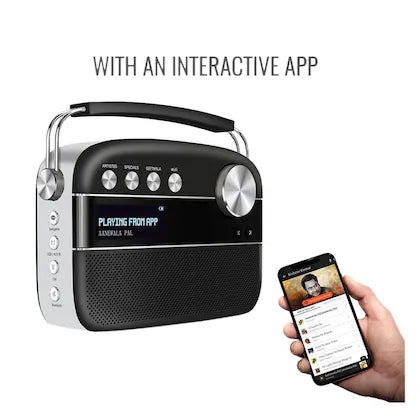 Saregama Carvaan 2.0 - Classic Black