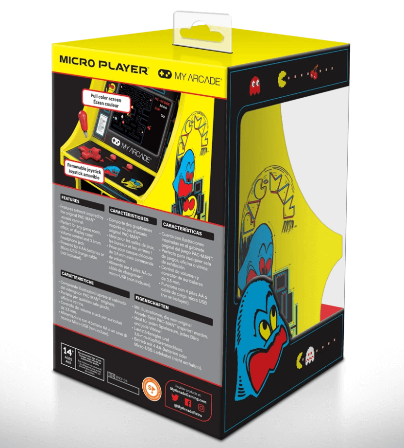 PAC-MAN™ MICRO PLAYER™ RETRO ARCADE