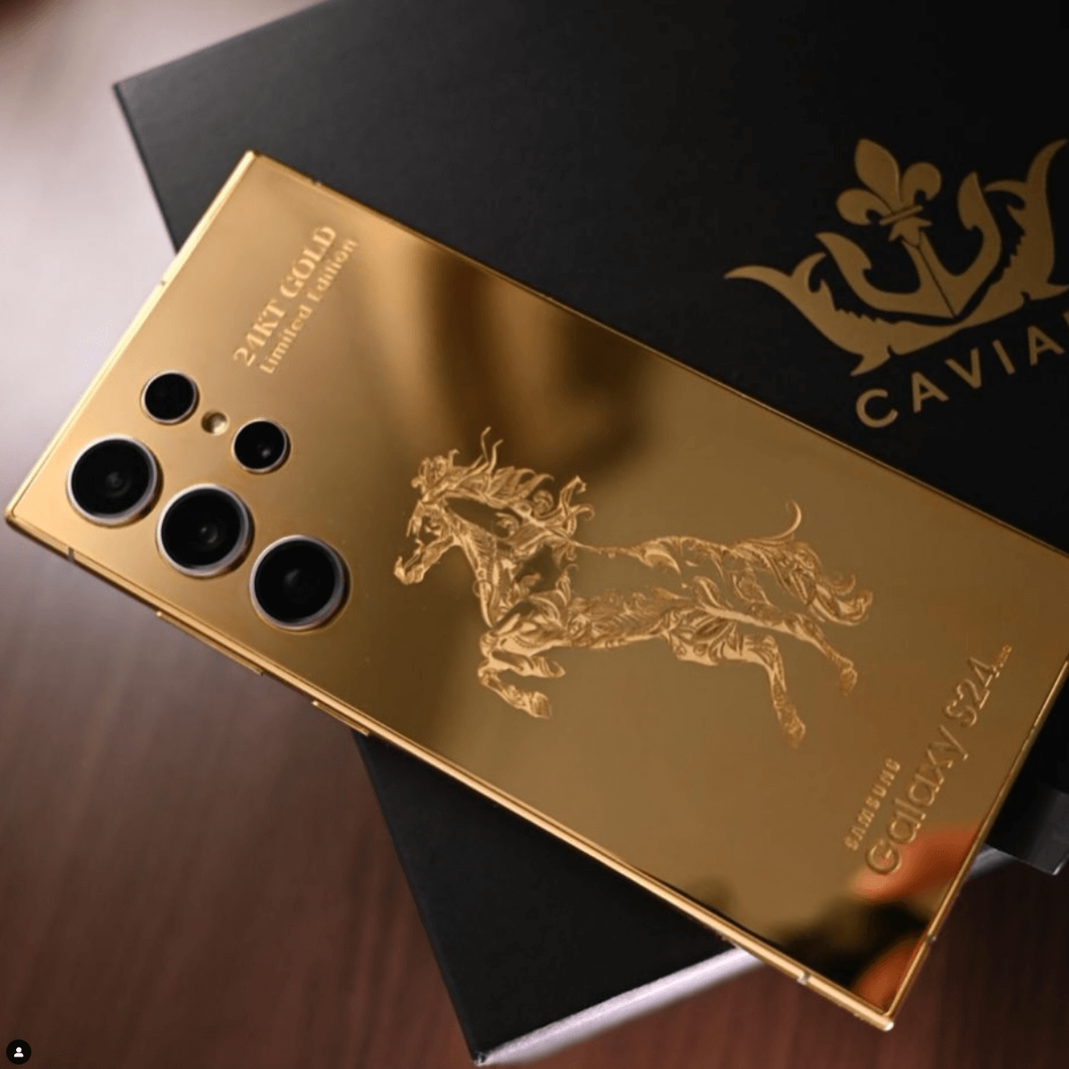 24k Gold Plated S24 Ultra 512 Gb