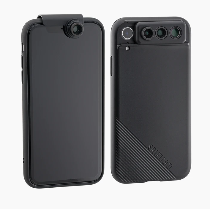 Shigtcam 3-in-1 MultiLens Case with Front Facing Lens for iPhone XR