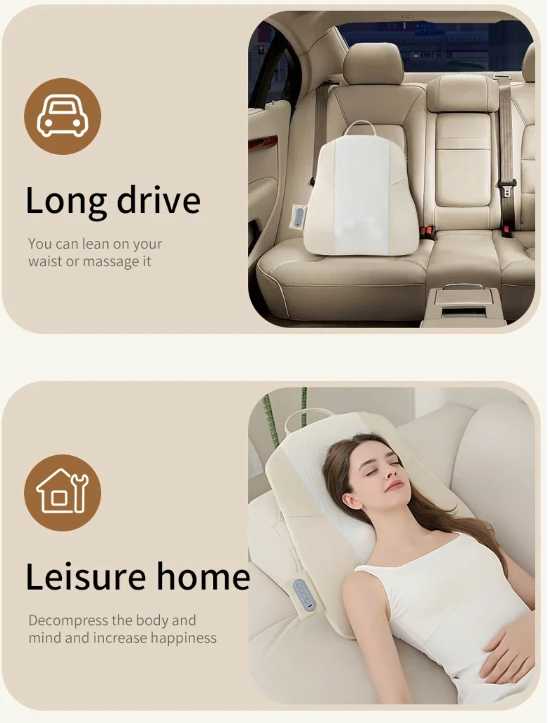 Diviura Back Portable Massager Seat