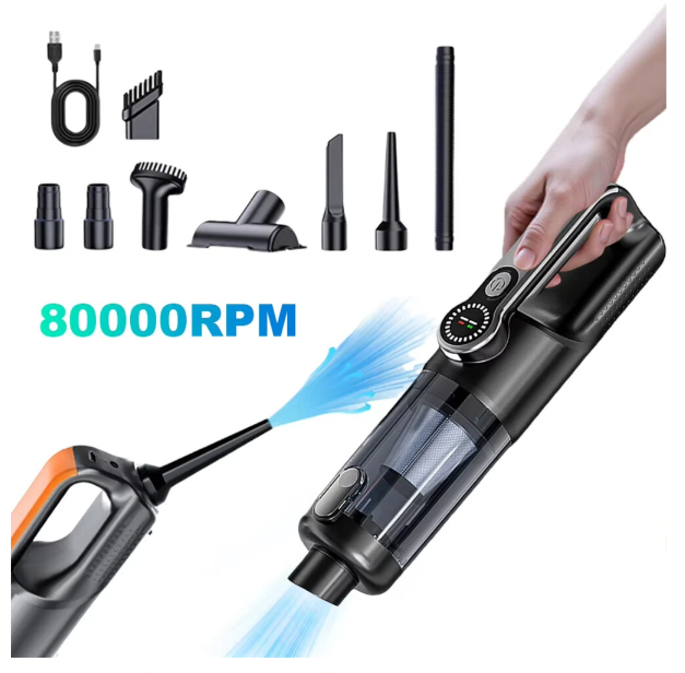 Hand-Held Multifunctional Vacuum Cleaner