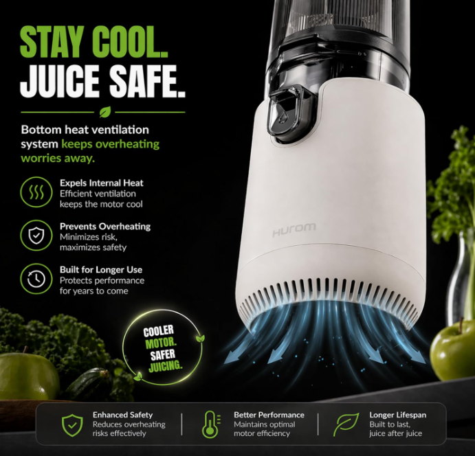 Hurom E50-ST Cold Press Juicer