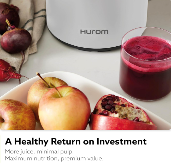 Hurom H400 Cold Press Juicer with Sorbet Maker