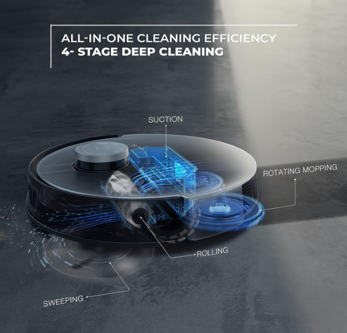 ECOVACS DEEBOT X1 Omni 2-in-1 Robotic Vacuum & Mop