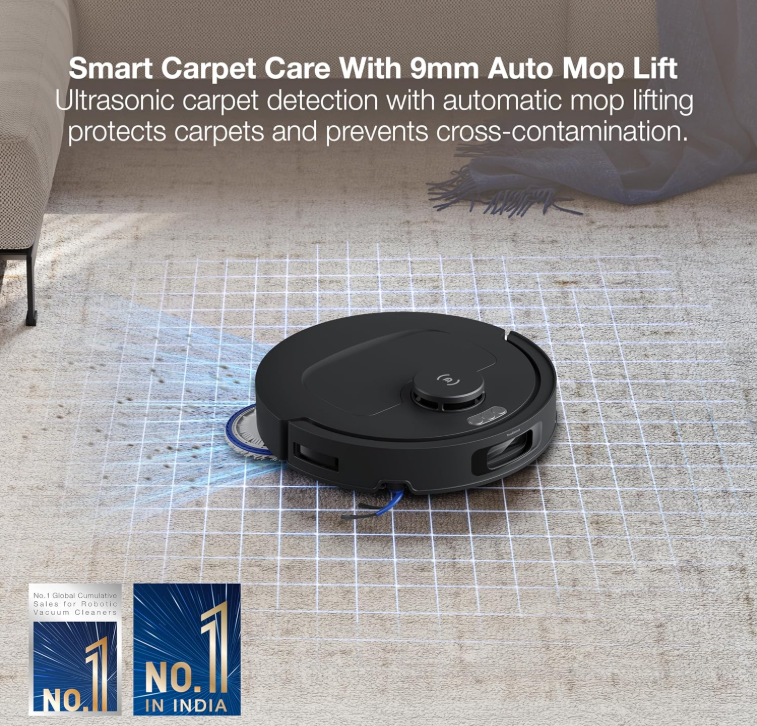 ECOVACS Deebot N50 PRO Omni 2 in 1 Robotic Vacuum Cleaner & Mop