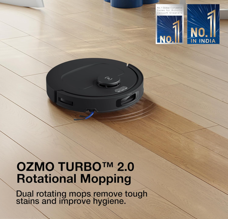 ECOVACS Deebot N50 PRO Omni 2 in 1 Robotic Vacuum Cleaner & Mop
