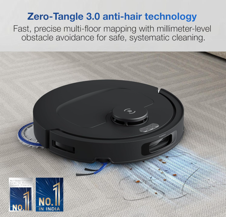 ECOVACS Deebot N50 PRO Omni 2 in 1 Robotic Vacuum Cleaner & Mop
