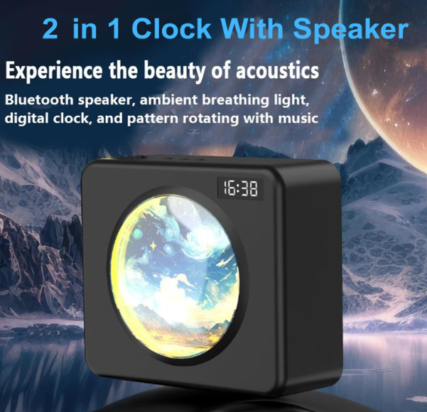 MARS AuraClock™ Bluetooth Speaker | Best For Gifting