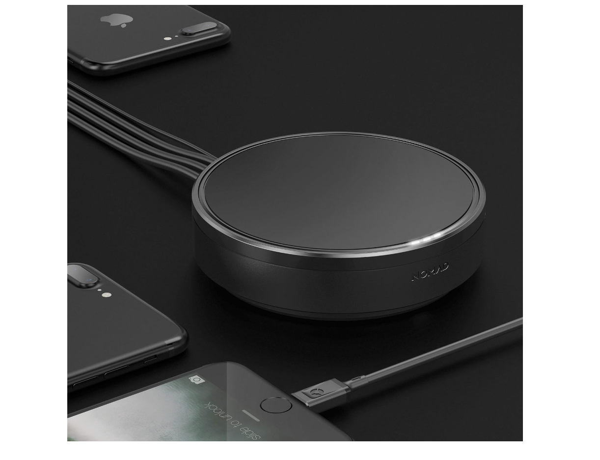 Nomad  Wireless Hub Charges 5 Devices