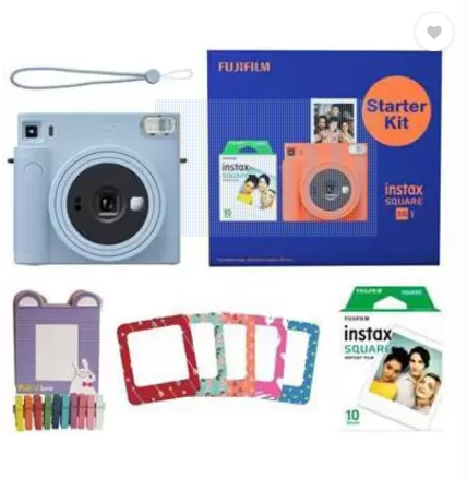 FUJIFILM Instax Instax SQ 1 Instant Camera Starter Kit