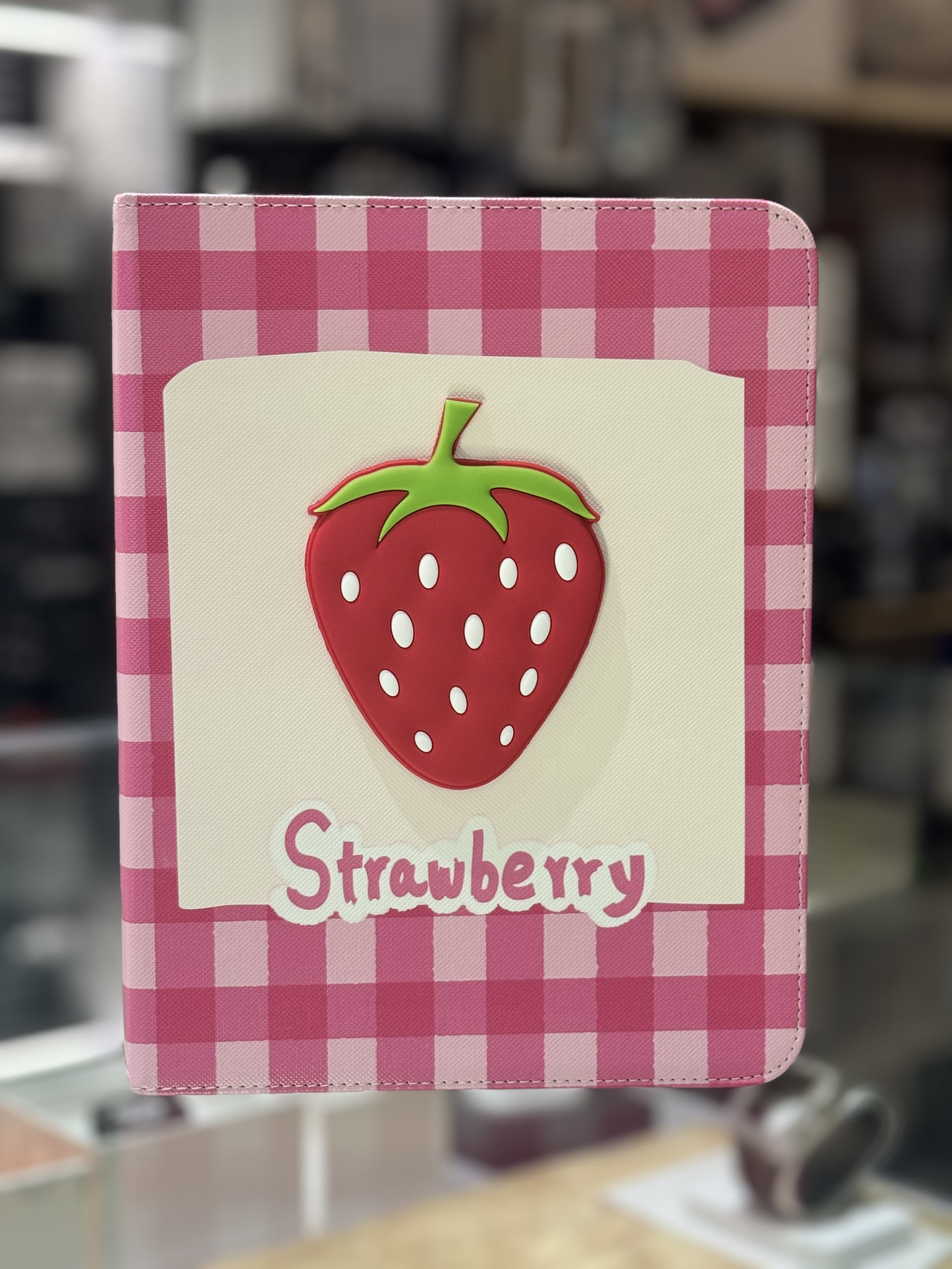 Strawberry Fruit PU Leather Case For iPad