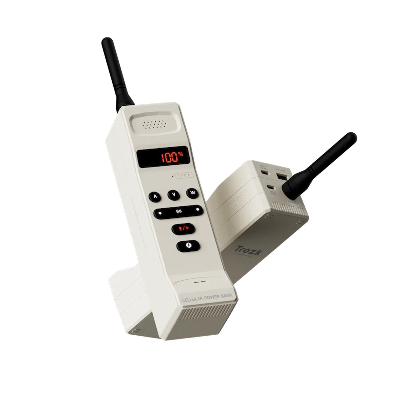 Trozk 165W Fast Charging 20000mAh Power Bank with Walkie-Talkie