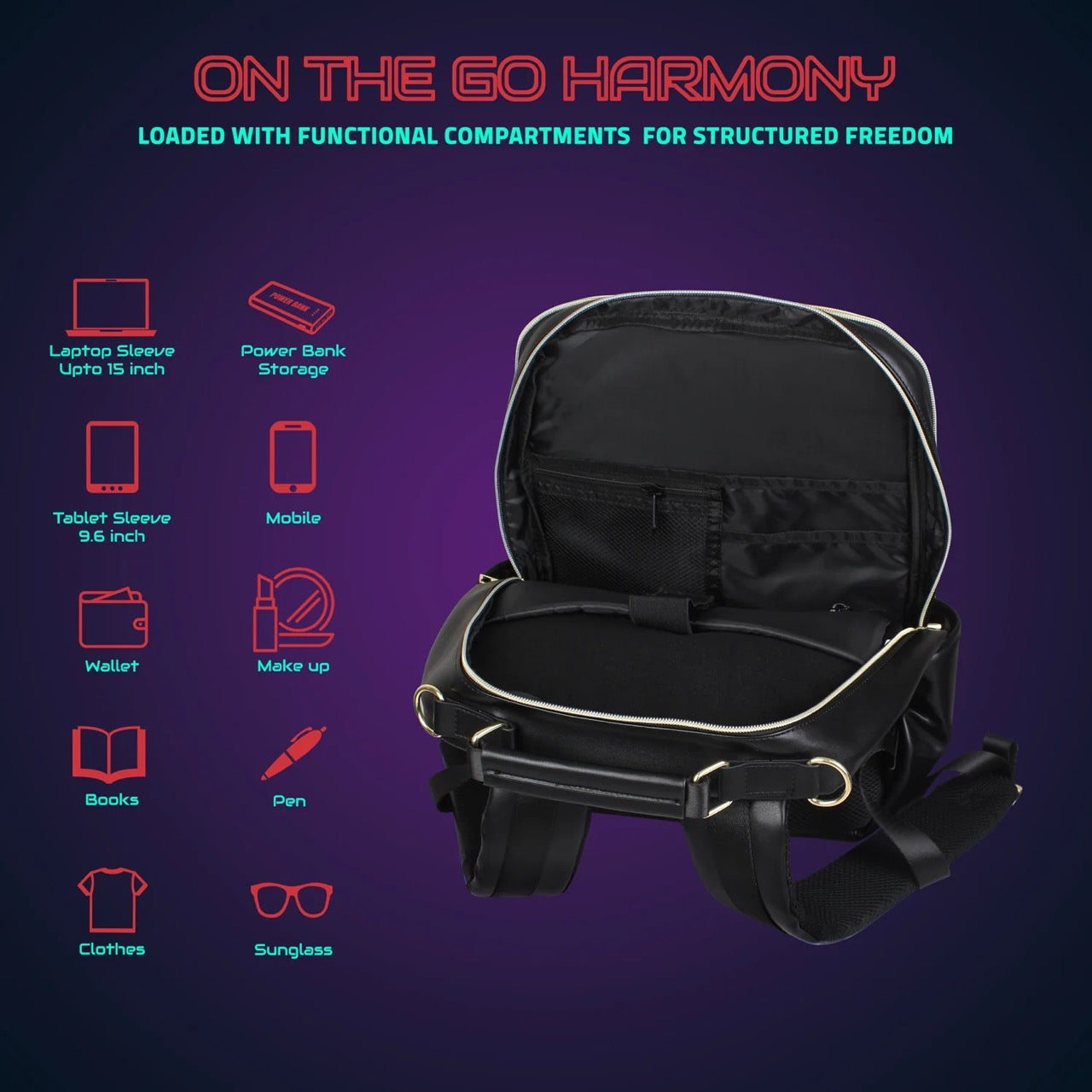 Hookaba Bold Elite LED Backpack