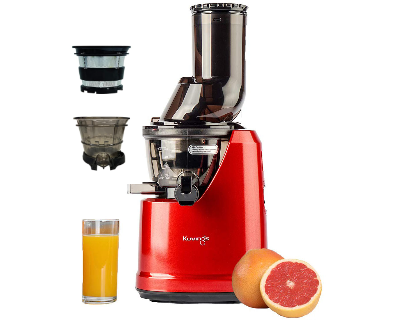 Kuvings B1700 Cold Press Juicer for Home With Strainers