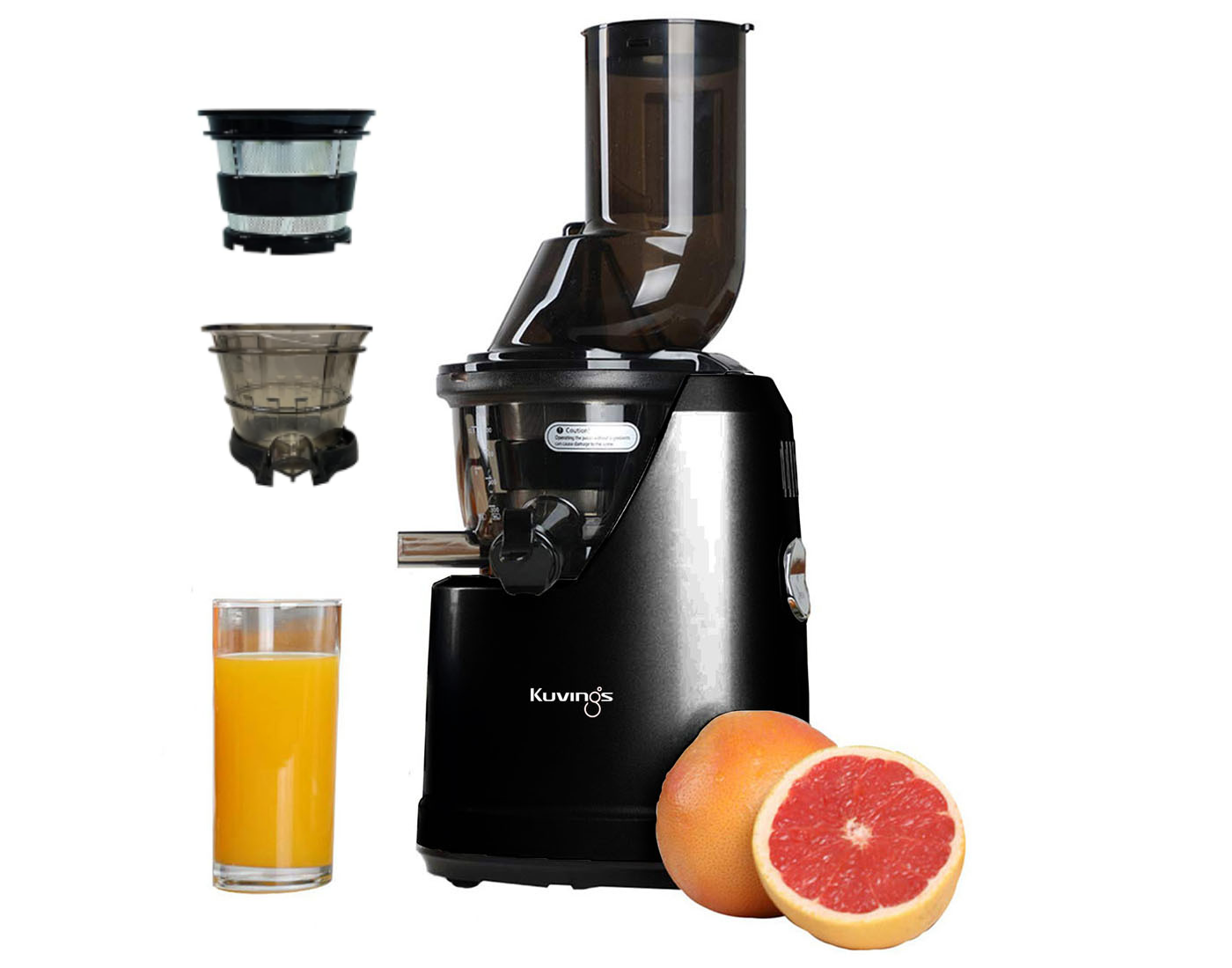 Kuvings B1700 Cold Press Juicer for Home With Strainers